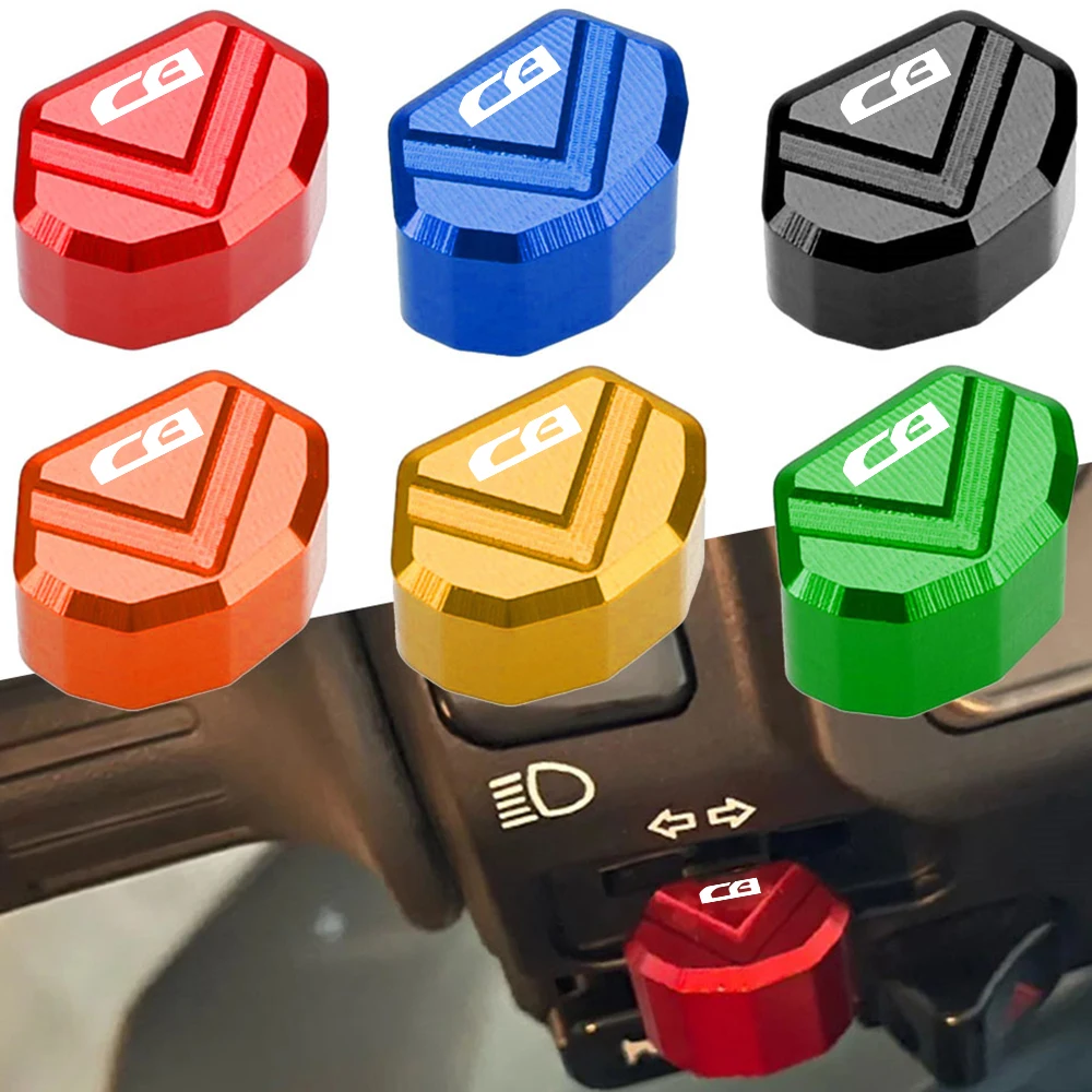 Turn Signal Switch Key Button Covers For Honda CB125F CB125R CB150R CB190R CB250R CB300F CB300FA CB300R CB400 CB400F/X/SF/VTEC