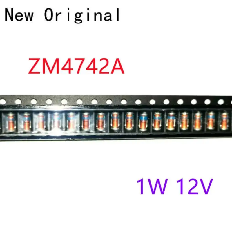 New and Original Zm4742A 1W 12V Epitaxial Zener Diode Do-213Ab Ll41