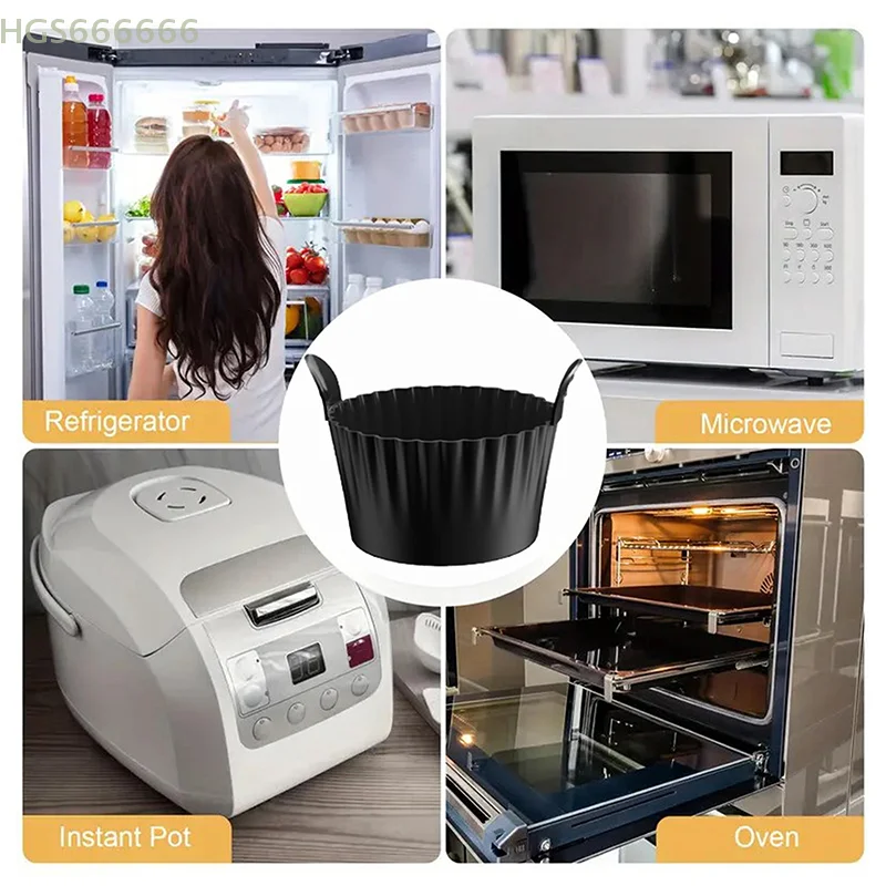 

4Pcs Egg Poaching Maker Air Fryer Silicone Egg Poacher Cups Silicone Egg Cooker Mold Baking Custard Tart Pie Desserts