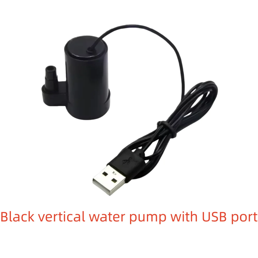 10-1PCS,DC 5V 3V  Micro Submersible Motor Pump Silent Portable Submersible Water Pump USB for Fish Tank Fountain Aquarium Garden