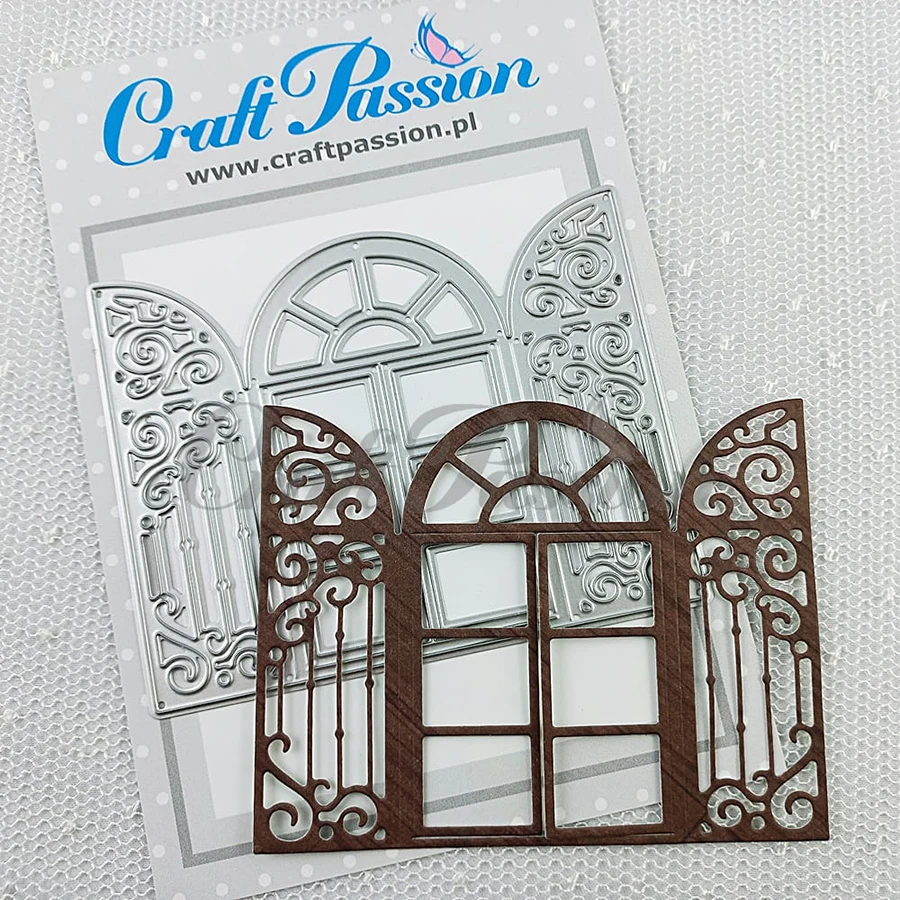 2024 AliliArts Metal Cutting Dies Chabby Chic Window diy Scrapbooking Photo Album Decorative Embossing PaperCard Die