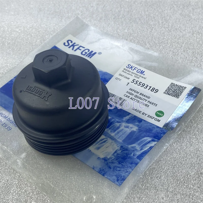 --//Oil Filter Housing Cap OEM# 55353325 For Buick Encore Chevrolet Cruze Sonic Trax AVEO Pontiac G3 OEM# 55593189-*