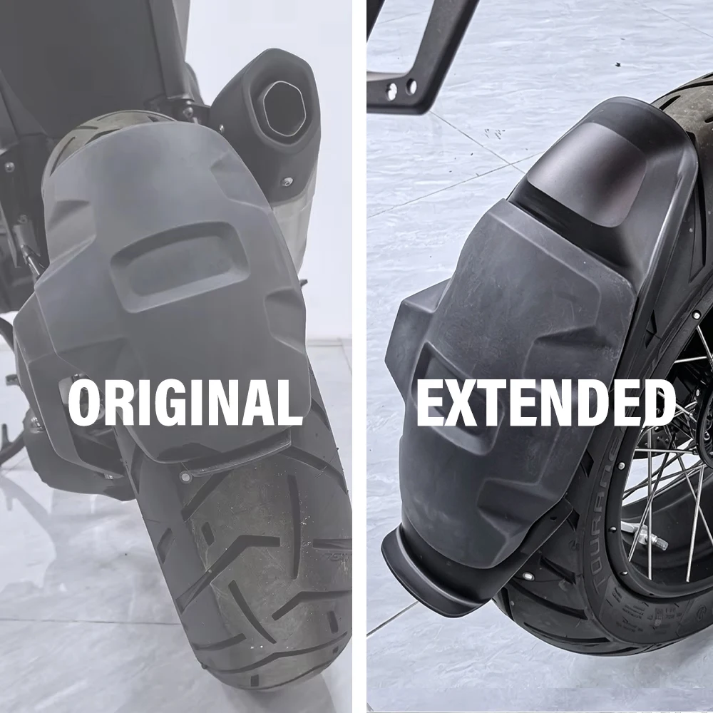 For BMW R1300GS ADV R1300 R 1300 GS Adventure Motorcycle Accessories Rear Wheel Mudguard Fender Extender Extension 2023 2024-