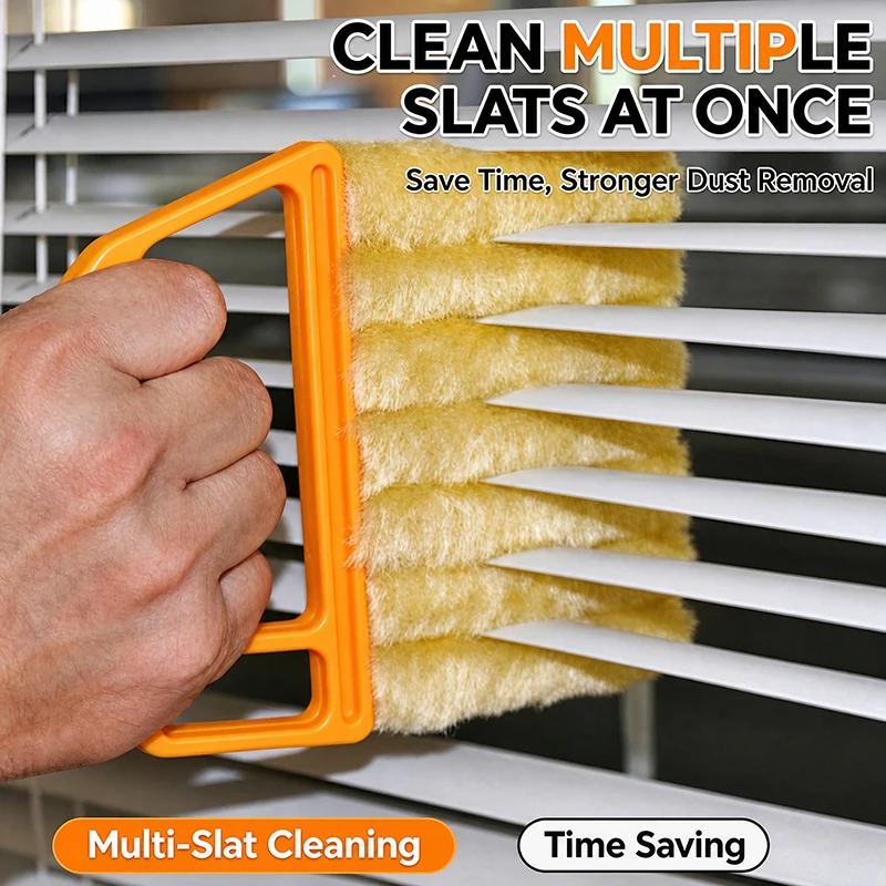 Blinds Window Cleaning Brush Blinds Cleaning Tools Detachable Washable Household Dust Brush For Window Blinds Cleaning SZ06