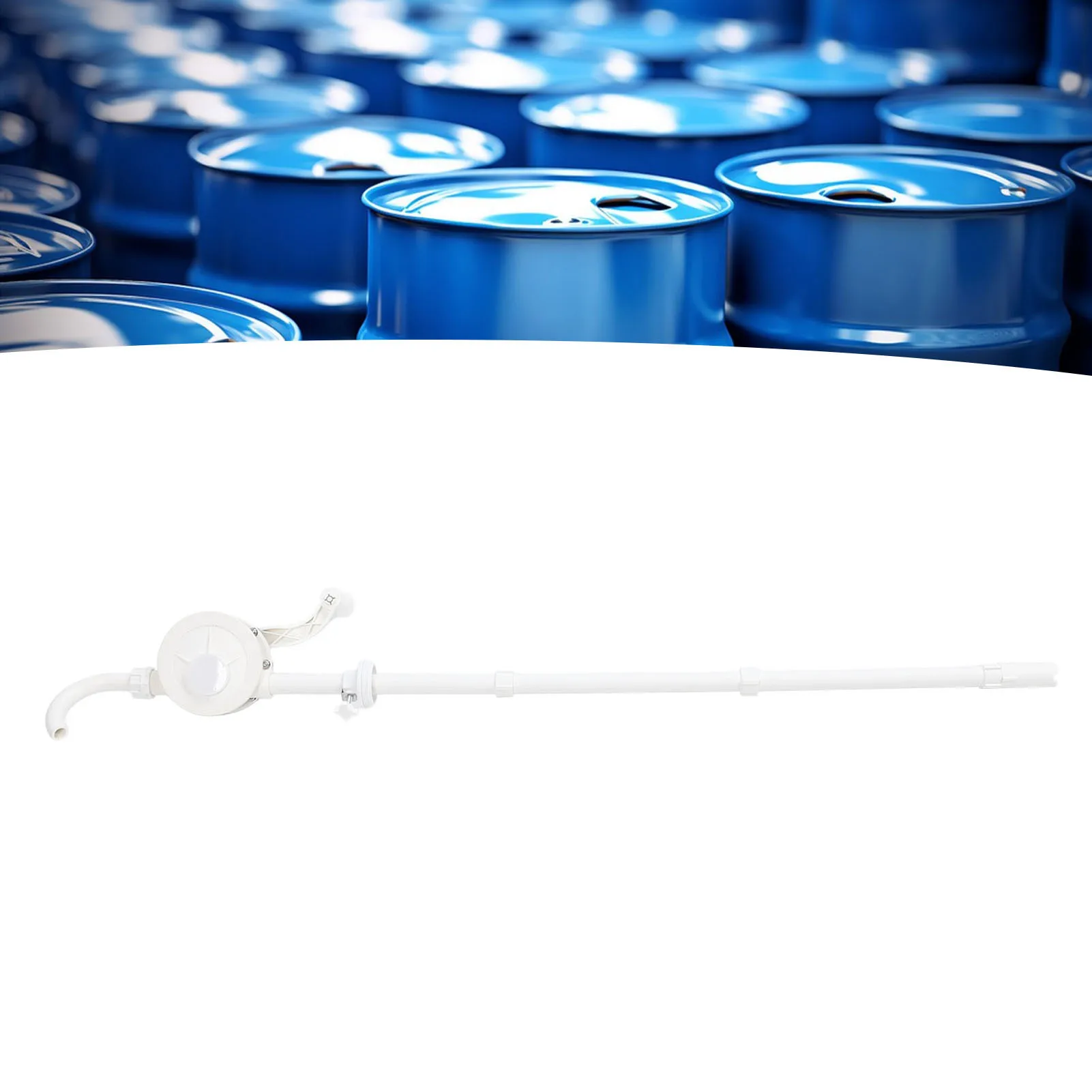 

Transfer Fuel PumpBarrel Pump Rotary Barrel Pump Improved Efficiency Transfer Fuel Drum Hand Pump for Diesel Oil Hydraulic Fluid