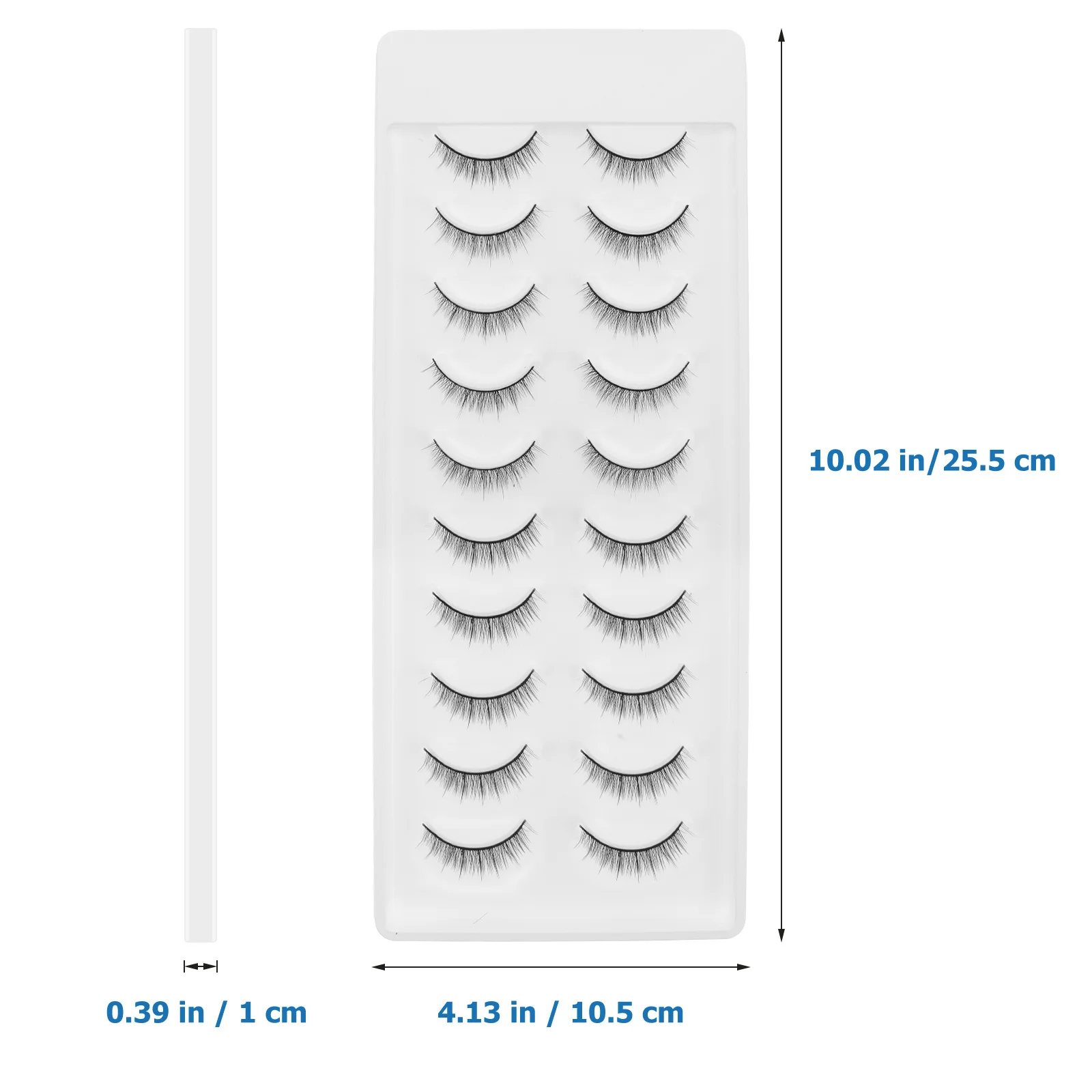 رموش اصطناعية قصيرة رموش صناعية طبيعية للنساء إكسسوارات مكياج ملحقات فردية هدية لحفلات الزفاف #2