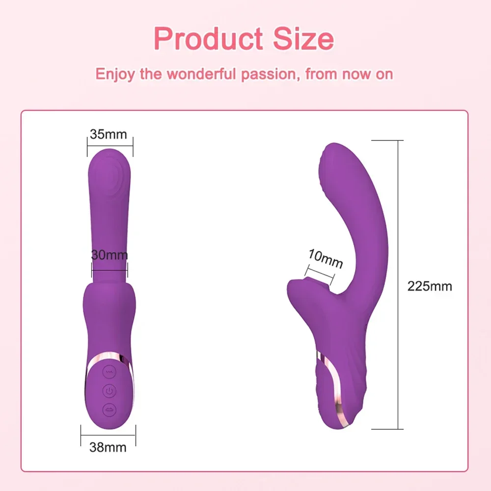 Clitoral Sucking Vibrator With 20 Modes For Female Stimulation_voghion.com