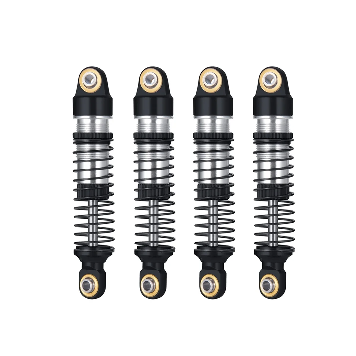 

4PCS Metal Damper for TRX4M -4M 1/18 RC Crawler Car Upgrade Parts,Black