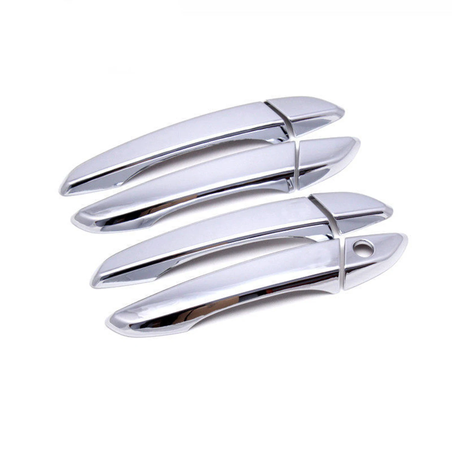 Car ABS Chrome Rearview Accessories Plated Trim Door Bowl Handle Cover Paste Style For Hyundai Tucson 2014 2015 2016 2017 2018