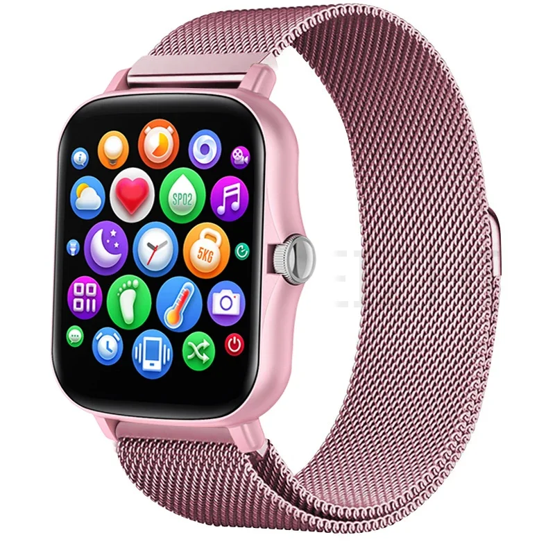 Pop 20mm Strap For Amazfit GTS 4/3/2e/Mini/stratos 3/2 Metal Magnetic Loop 22mm Watch Bracelet Amazfit Gtr 4/3/pro/2e/bip-u-s-li