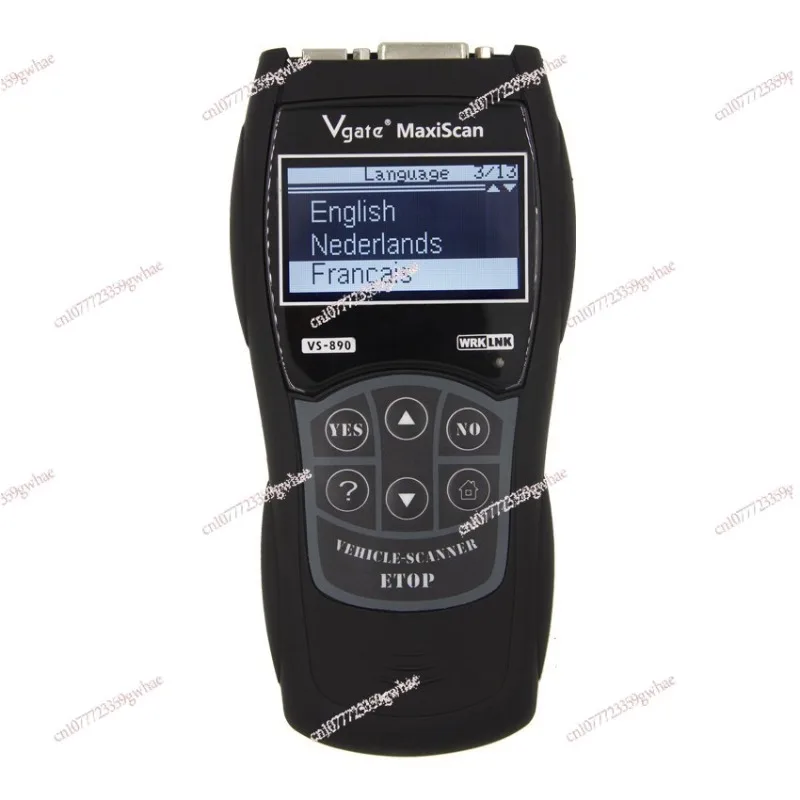 

VS890 OBD2 СКАНЕР OBD-детектор Встроенный 13-язычный сертифицированный CE прибор для диагностики автомобильных неисправностей