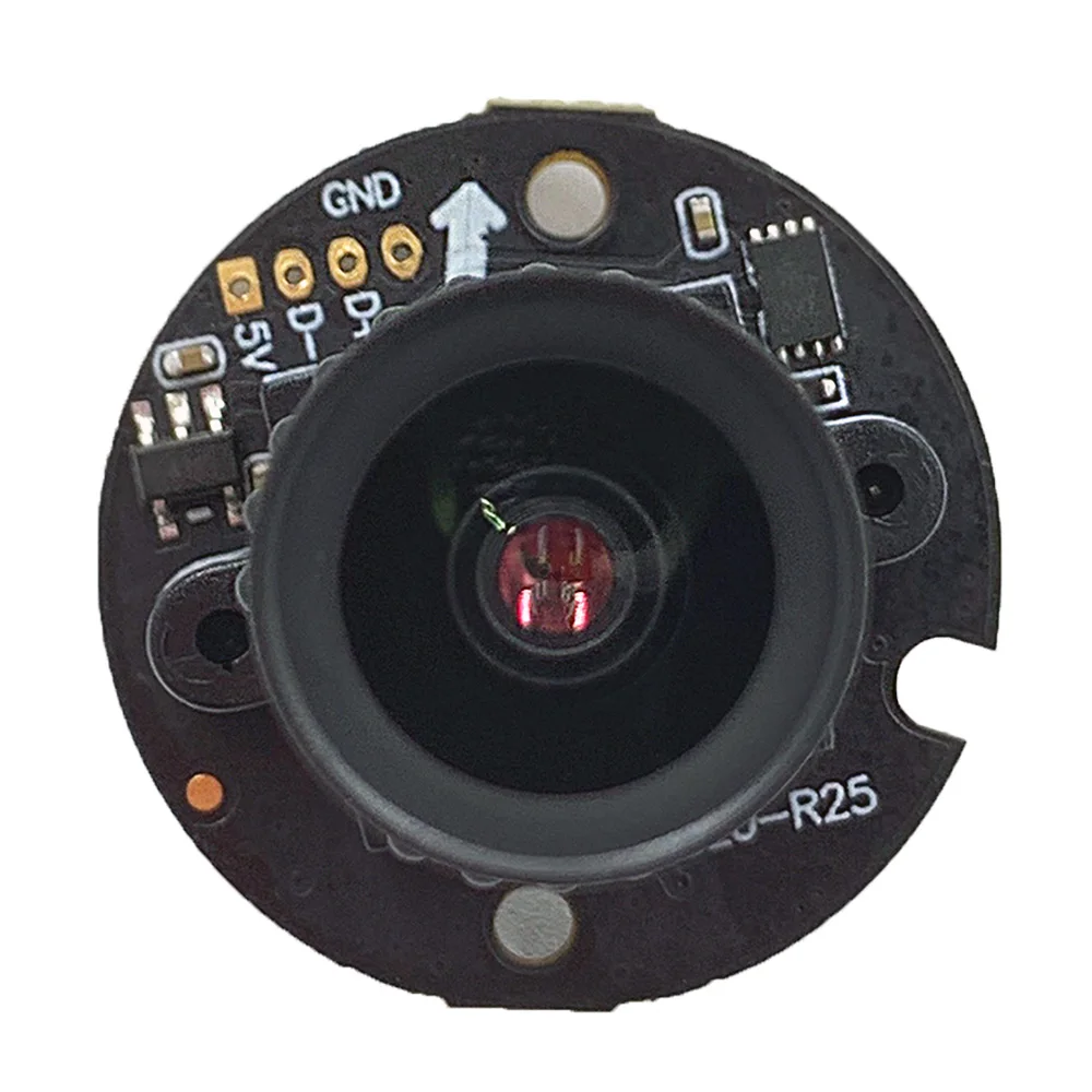 5.0MP 2592*1944 Resolution USB Single Board Color Camera Module 35mm Diameter 25mm Board Lens Circular HDR MJPEG for s