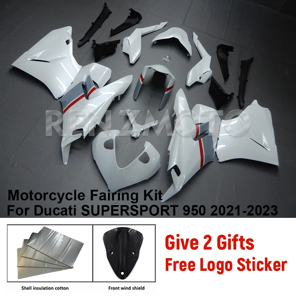 

For Ducati SUPERSPORT 950 2021-2023 Motorcycle Fairing Kits Motorcycle ABS Fairing Kits Extra parts see description below