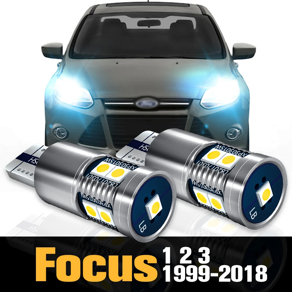 

2pcs Canbus LED Clearance Light Parking Lamp Accessories For Ford Focus 1 2 3 1999-2018 2009 2010 2011 2012 2013 2014 2015 2016