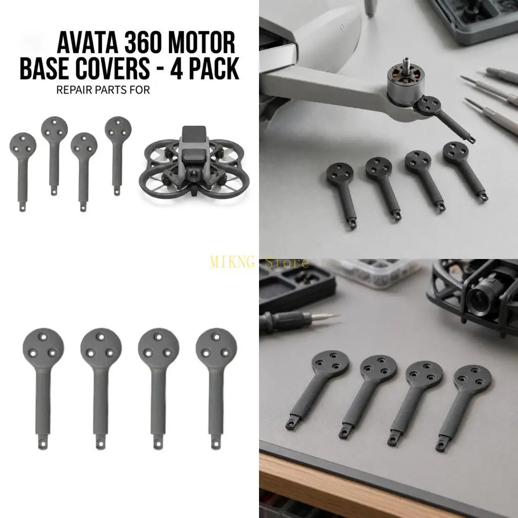 Impact Repair Shell Set for AVATA 360 Motor Area, 4 Piece Bottom Housing Replacement for Service Work and Outer Cover Renewal