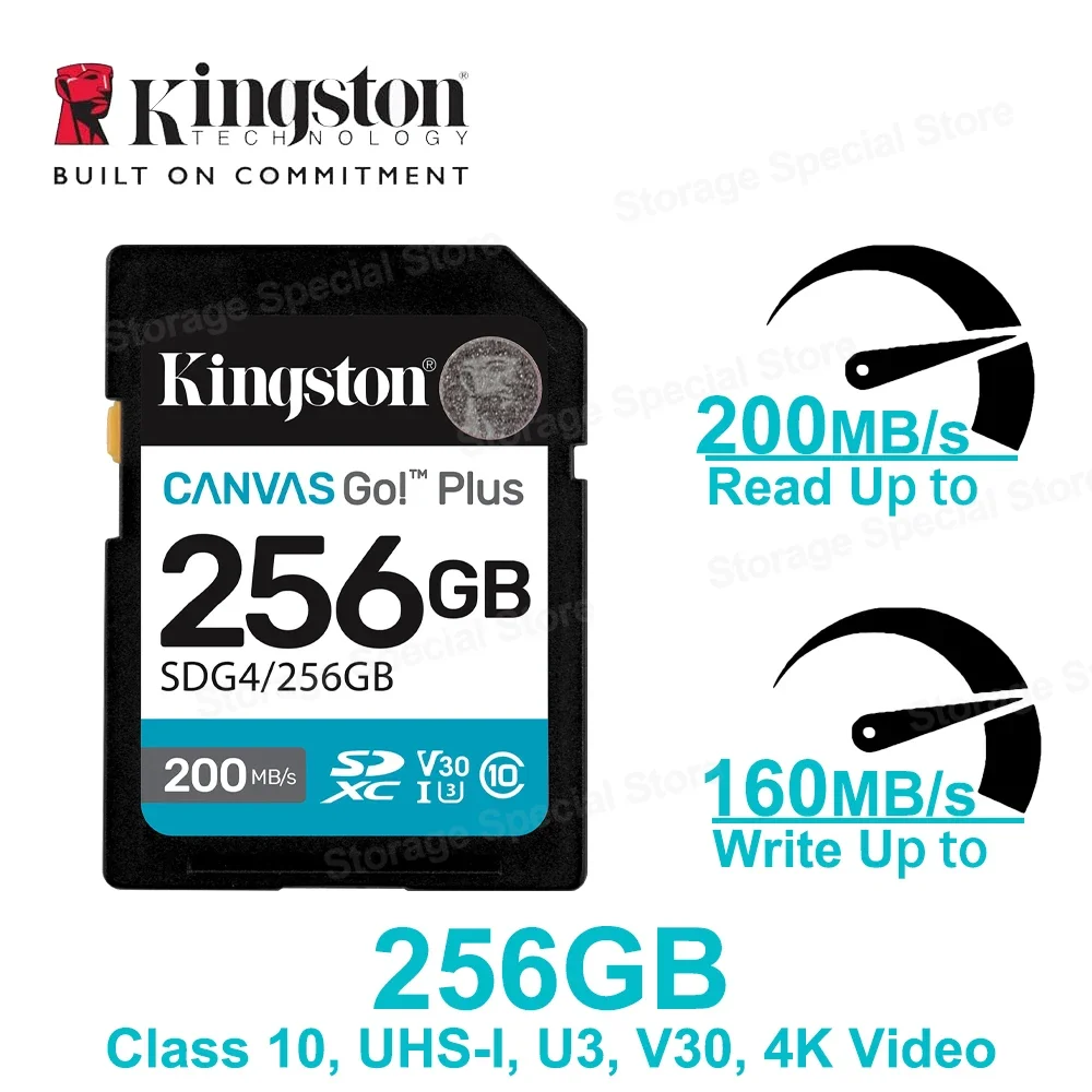 キングストン-sdカード-canvas-go-plus-メモリーカード-128gb-64gb-256gb-512gb-class10-u3-v30-sdxcカード-4kビデオ対応-カメラ用sdカード