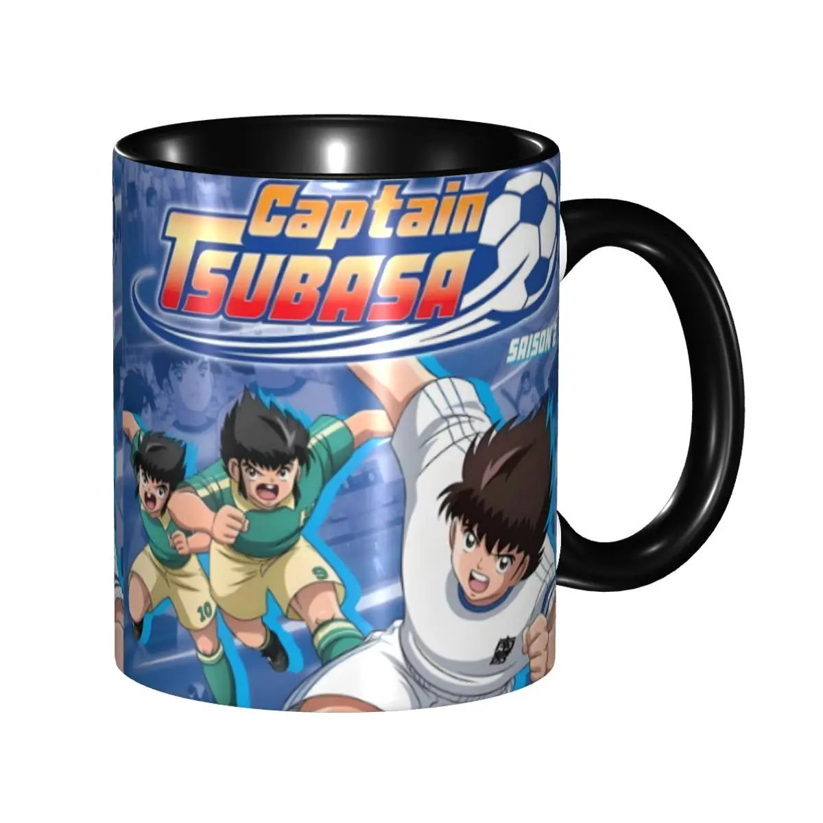 

Personalized Captains T-Tsubasas Coffee Mug DIY Classic Cartoon Comic Retro Anime Ceramic Tea Milk Mug Cup