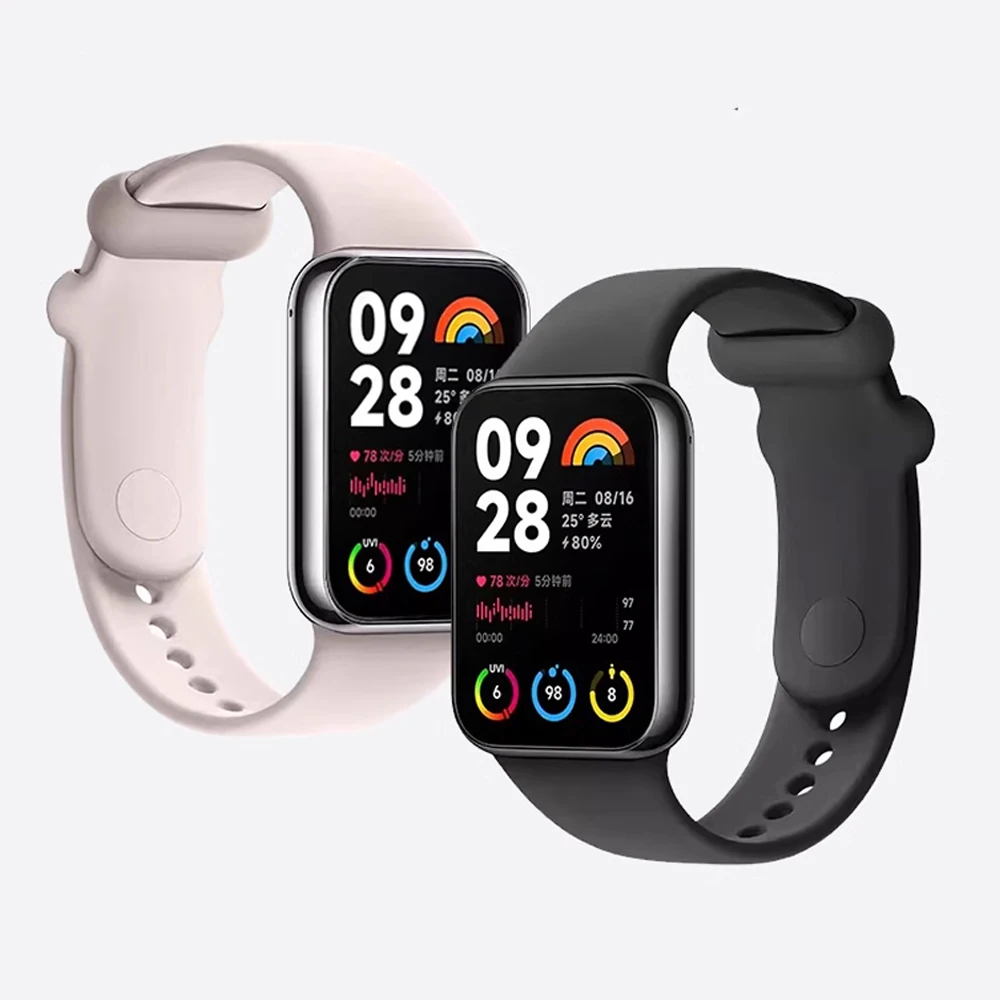 Silikon band für mi band 8 pro armband smart watch zubehör handgelenk correa armband ersatz gürtel für xiaomi mi band 8 pro