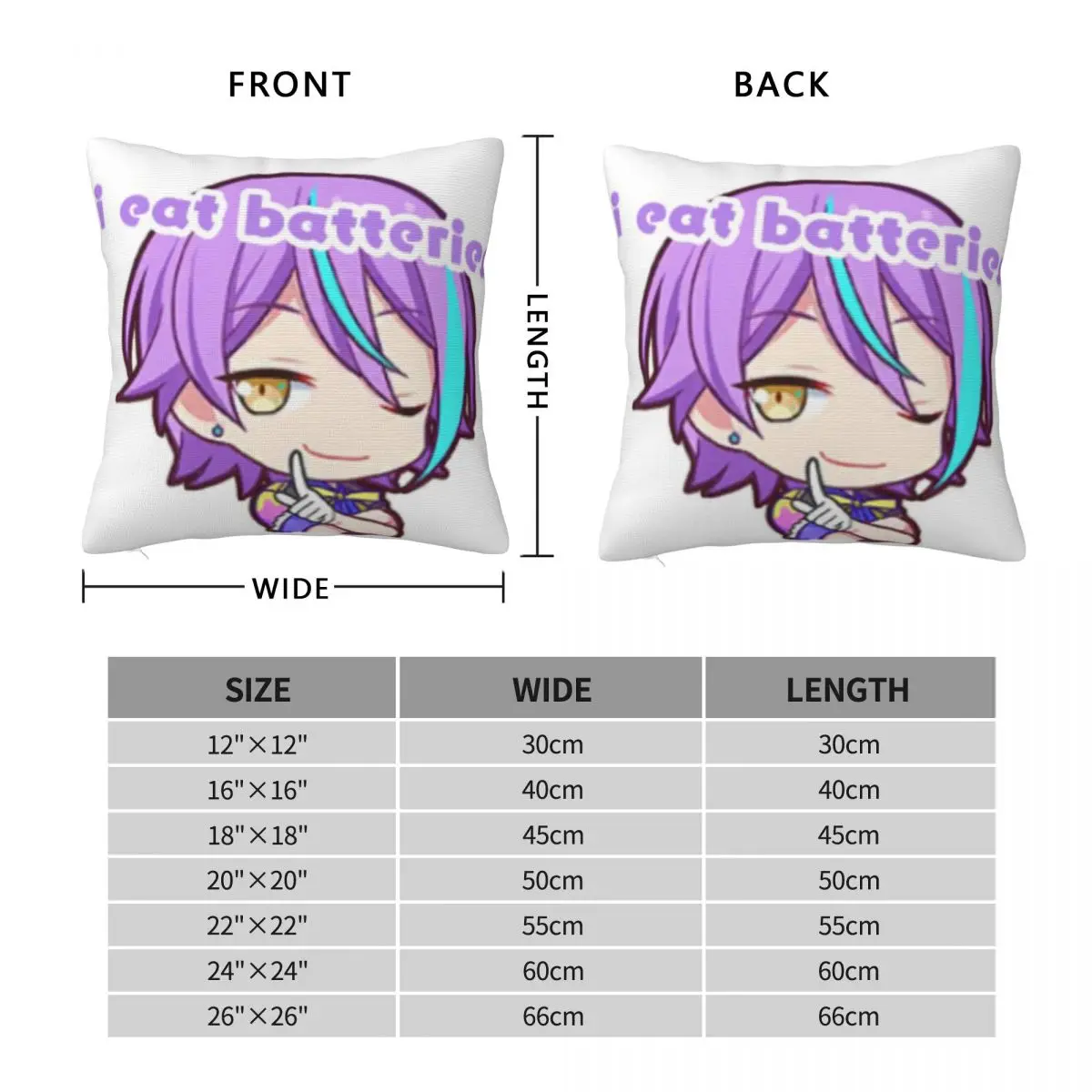 I Eat Batteries Rui Kamishiro Project Sekai Meme A Pillow Case