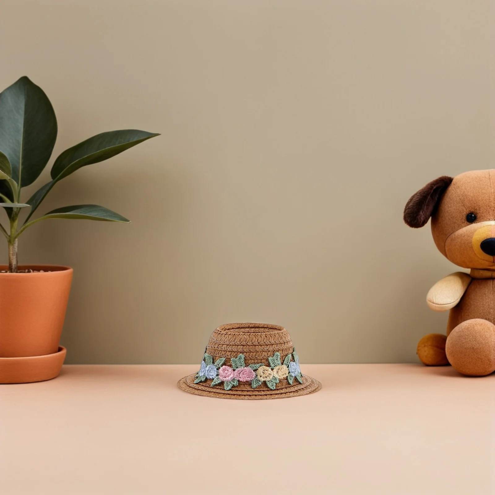 3 قطعة القبعات المصغرة صغيرة بيني قبعات رسمية أغطية الرأس دمية اكسسوارات للعب الأدوار قبعات دمية مصغرة #6