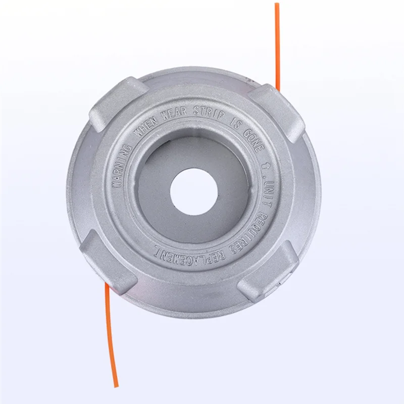 Testa da diserbo a disco in ferro semplice e pratica, tosaerba, tosaerba, attrezzo da giardino, non è necessario smontare le teste da diserbo