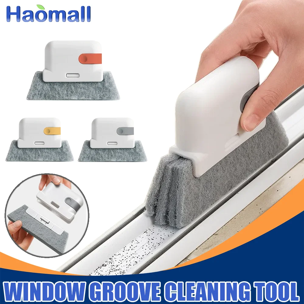 

Window Groove Cleaning Tool Window Washing Brush Sliding Door Track Cleaning Tools Hand-held Crevice Cleaner Kitchen Cleaning