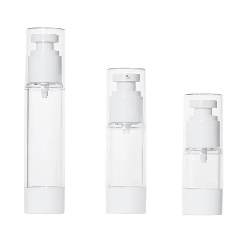 10 Pz 5 ml-100 ml Vuoto Crema Idratante Airless Pompa Cosmetica Contenitore Pompa Da Viaggio Crema Cosmetica Pompa Bottiglia di Viaggio Formato Dispenser