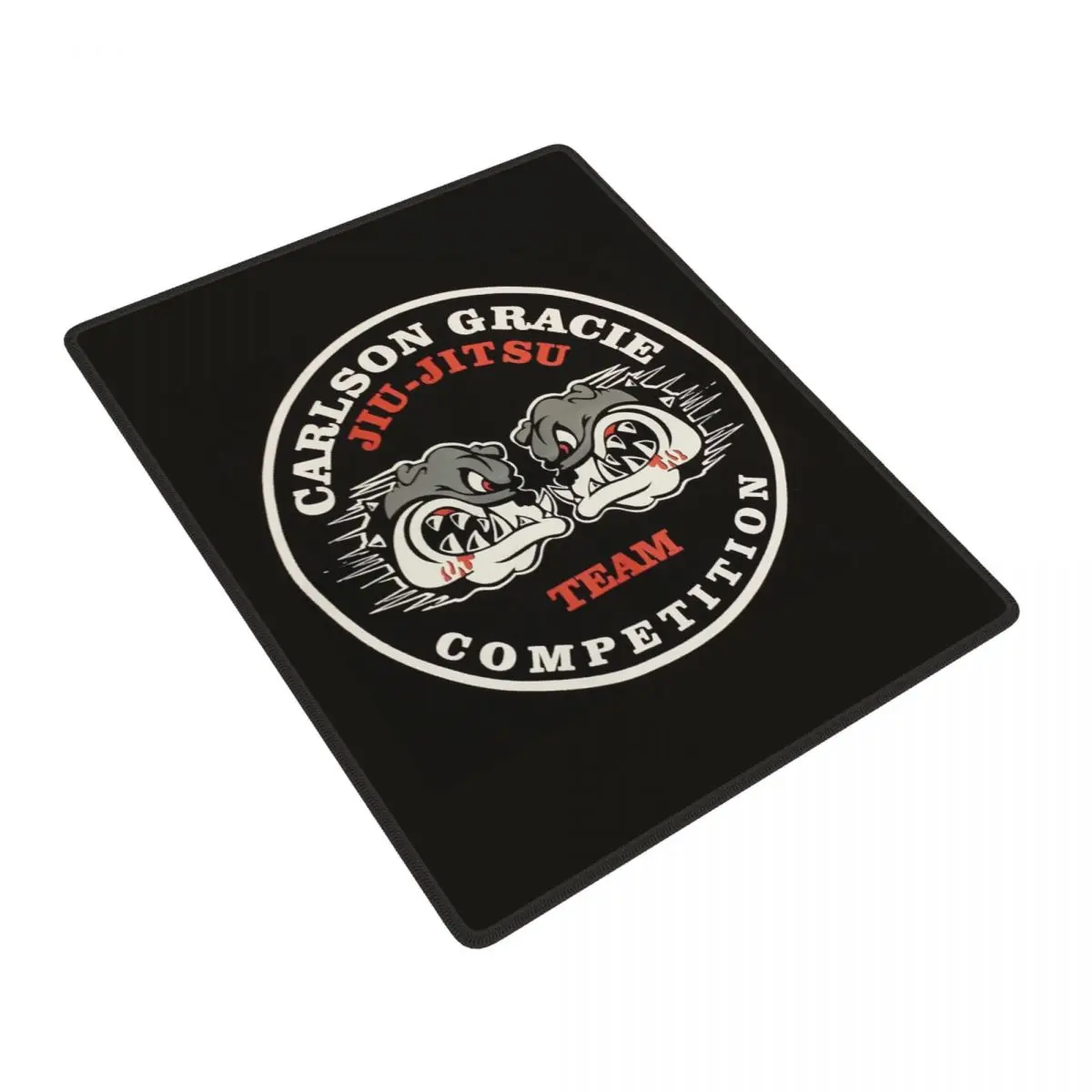 Alfombrilla de ratón Carlson Gracie Jiu Jitsu Team para Gamer, PC, portátil, alfombrilla para teclado, alfombrilla para escritorio de juegos, 7x9 pulgadas, 22x18 cm