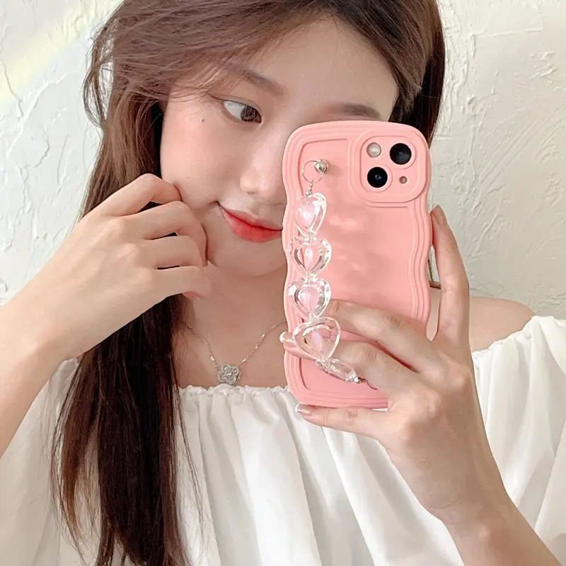 สายโซ่รัดข้อมือลายดอกไม้สำหรับซัมซุงกาแล็คซี่ F62 M62 M13 M23 5กรัม M22 M32 M42 M31 M21 M01 M11 M12 M30S ฝาครอบ M10 M10S