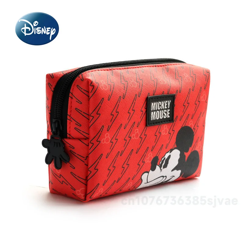 Disney Mickey New Portable Cosmetic Bag Multi-function Storage Cosmetic Bag Large Capacity Leisure Travel Storage Toiletry Bag
