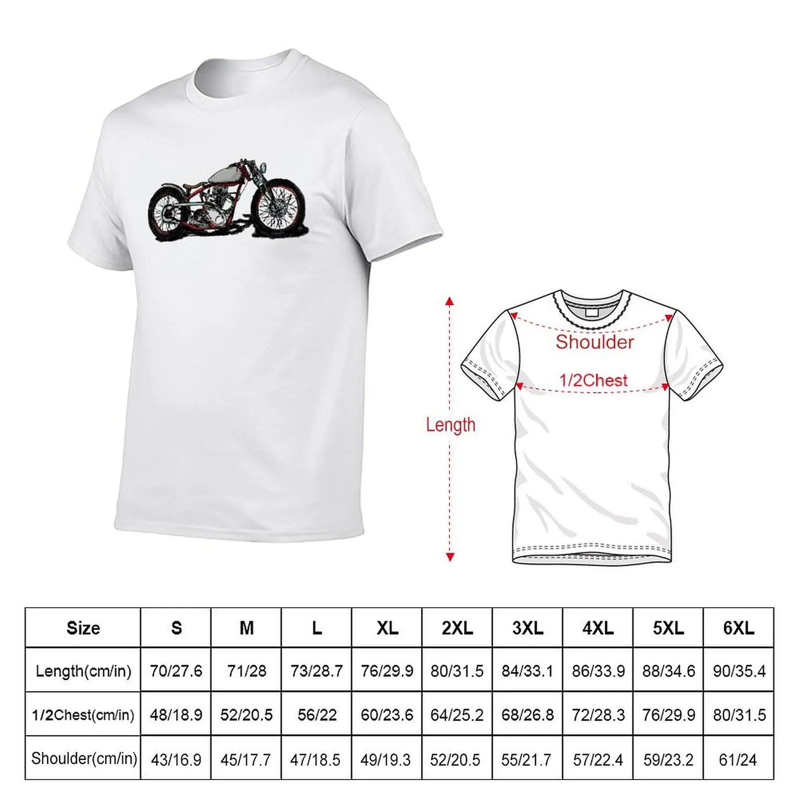 Bobber T-Shirt plain sweat plain white t shirts men