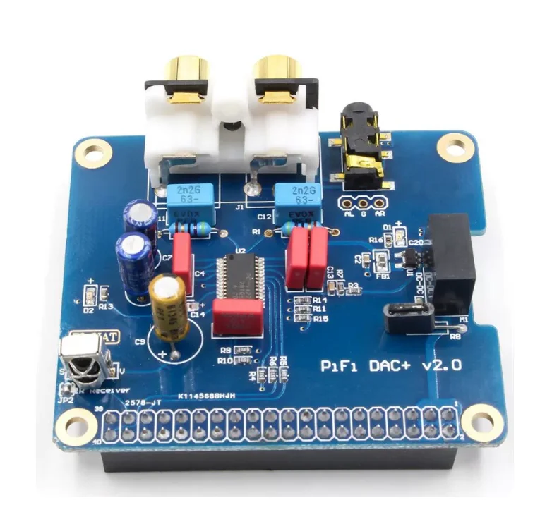 Support The Latest 2Pi B Pi 3 +2B HIFI DAC Sound Card I2S Interface Module board