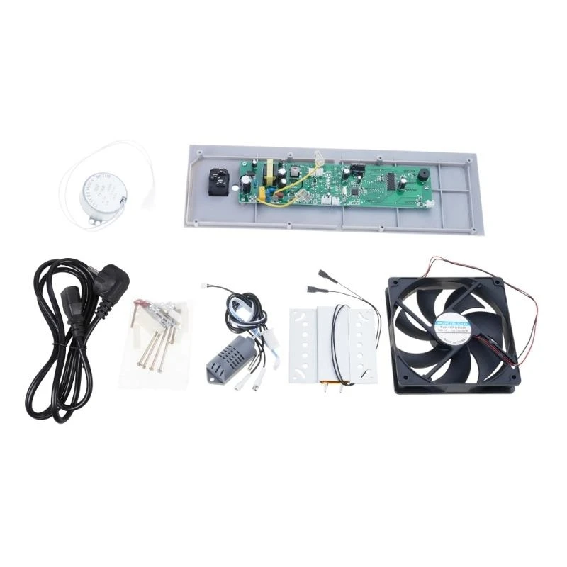 ترموستات رقمي للتحكم في درجة حرارة الحاضنة والرطوبة مع مسبار، مروحة علوية للبيع #3
