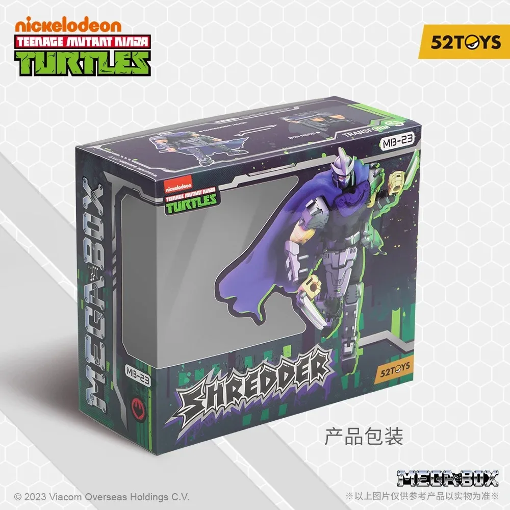 52TOYS MEGABOX MB-23 SHREDDER, Deformation Toys Action Figure