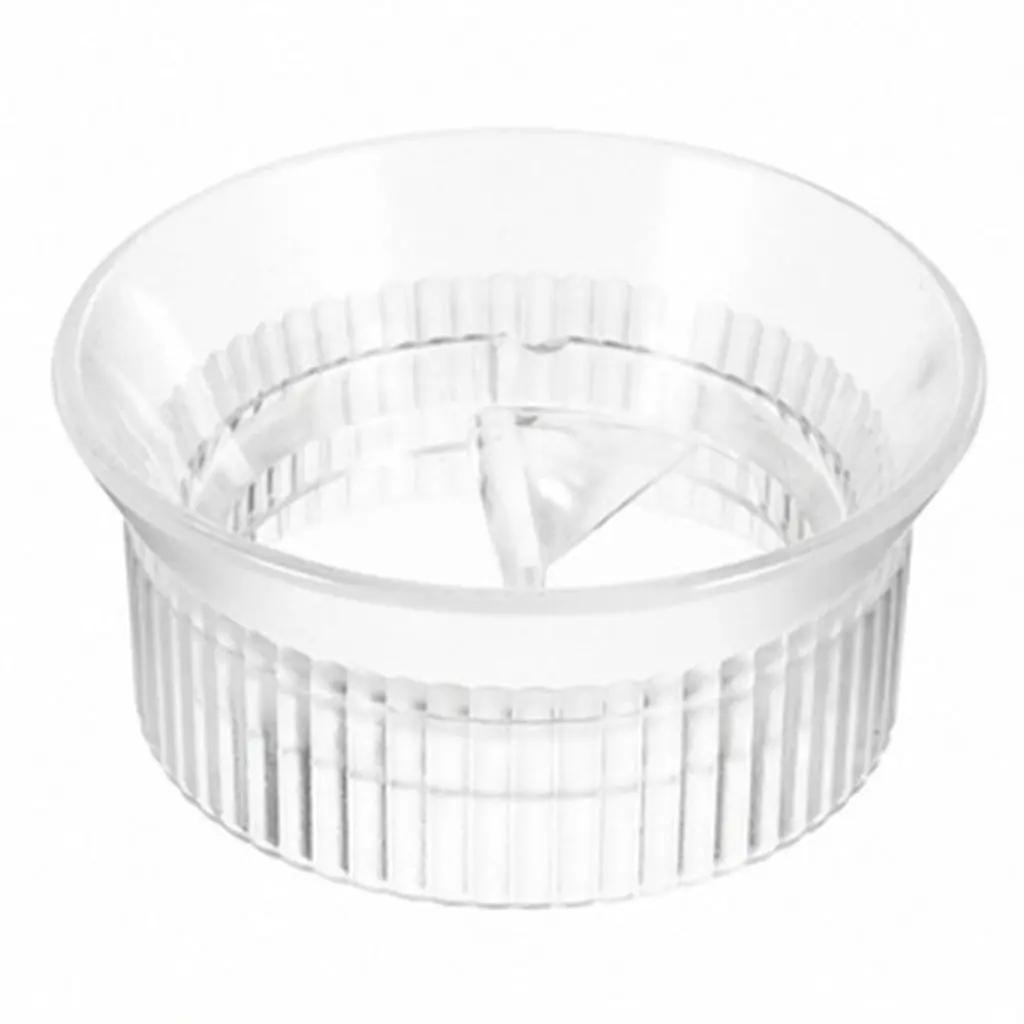 Espresso Dosing Ring for Single/Double Valve Portafilters – Transparent Anti-Scatter Coffee Powder Funnel