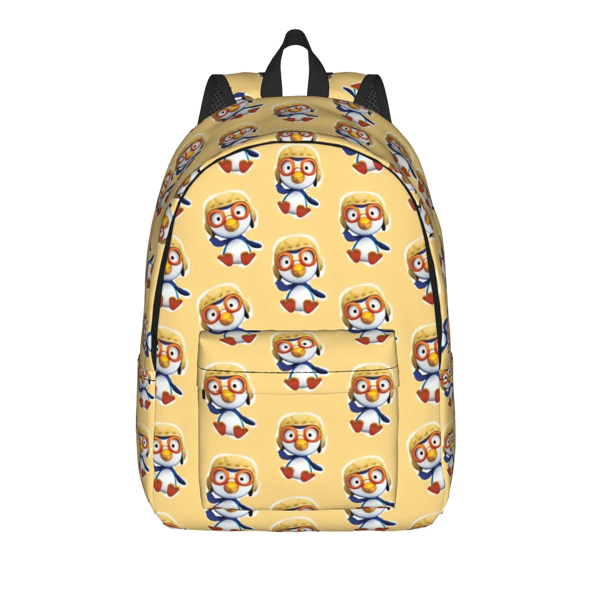

Pororos Cartoon Penguin Backpack Female Polyester Travel Backpacks Durable Casual High School Bags Rucksack