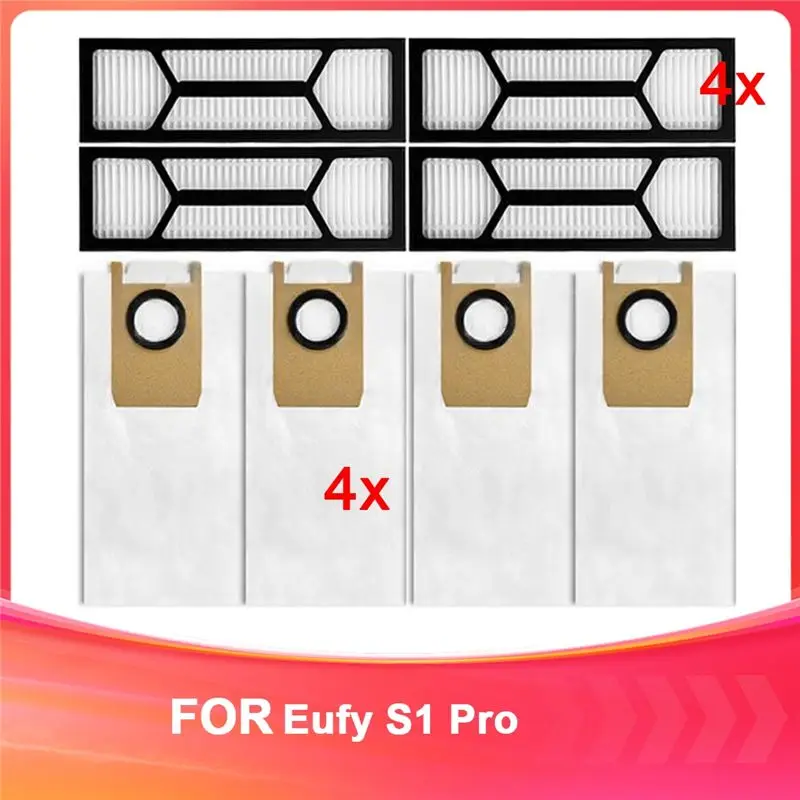 Accessories For Eufy S1 Pro Robot Vacuum Cleaner Sweeping Machine Accessories Roller Brush Main Brush Replacement-B61B