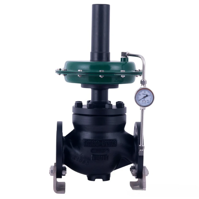 Self-operated multi-specification multi-parameter industrial process control valve without external energy