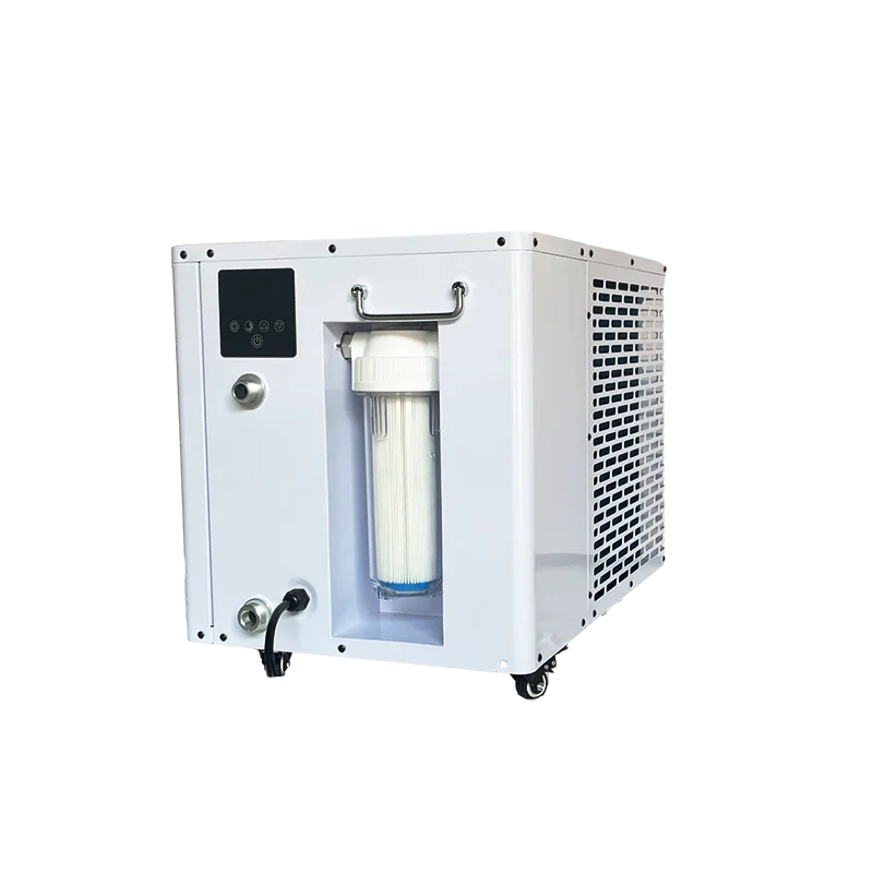 

Rejuvenate Your Practice Inflatable Yoga Studio Cold Plunge Tub and 1HP Ice Water Chiller: