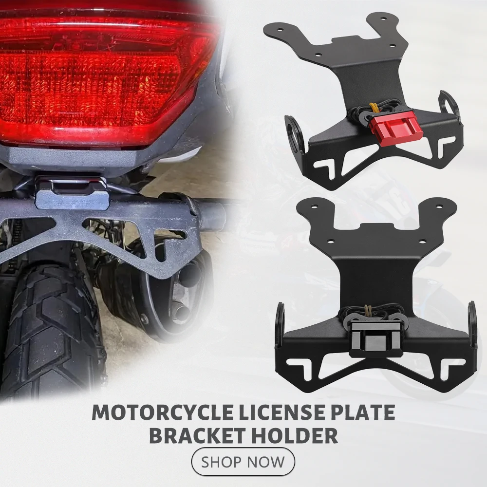 

CRF1100L Africatwin Motorcycle License Plate Holder For Honda CRF 1100 L Africa Twin DCT ES Adventure Sports 2020 2021 2022 2023