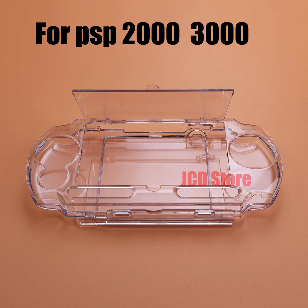 Funda protectora de cristal transparente, carcasa dura para PS Vita PSV 1000 2000 PSP Go, cubierta protectora transparente para PSP1000 2000 3000