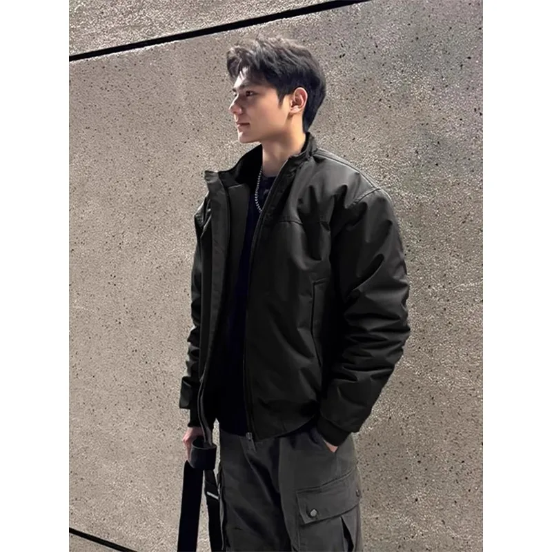 

American Sle Men's ort Baseball Jaet Spring Autumn Windproof Breathable 's Jaet Faionable Loose Fit Coat