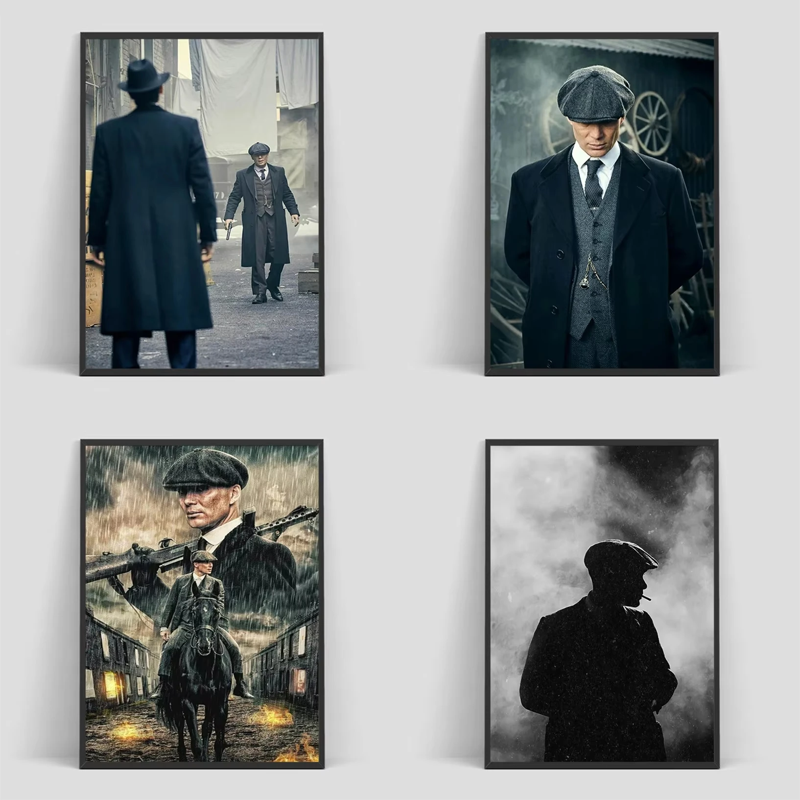 P-Peaky B-Blinders TV Play Poster Art Room Decor Decoration Print Decorative Canvas Paintings Posters for Wall Decororation