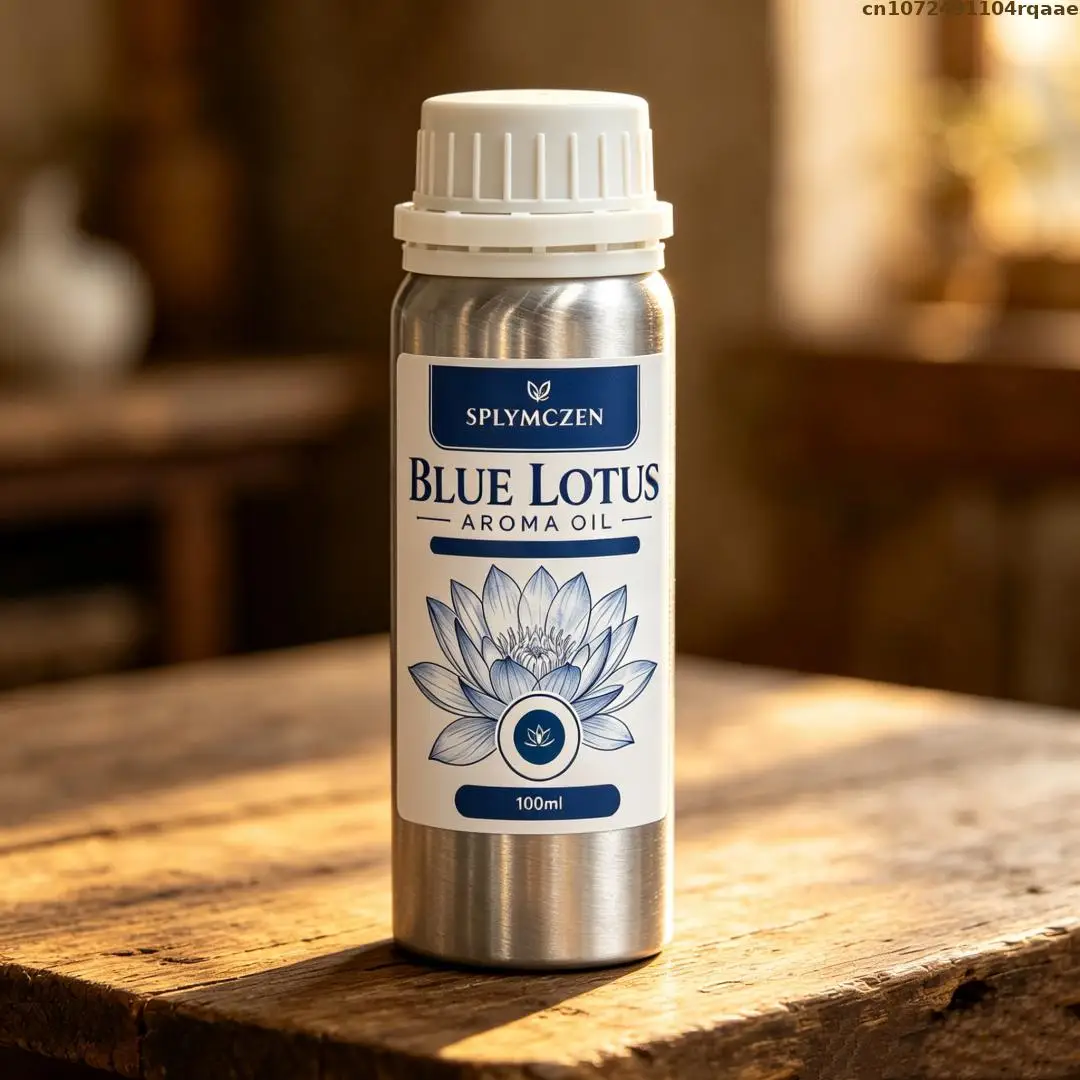 SPLYMCZEN 100% Pure & Undiluted Potpourri Natural Blue Lotus Fragrance Oil for Reed Diffuser & Car Air Freshener, Home Fragrance