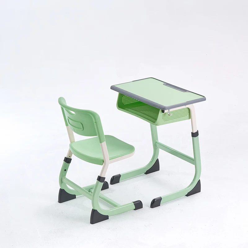 

School Library Reading Table and Chair Set - Quiet Study Furniture with Comfortable Seating for Long Periods