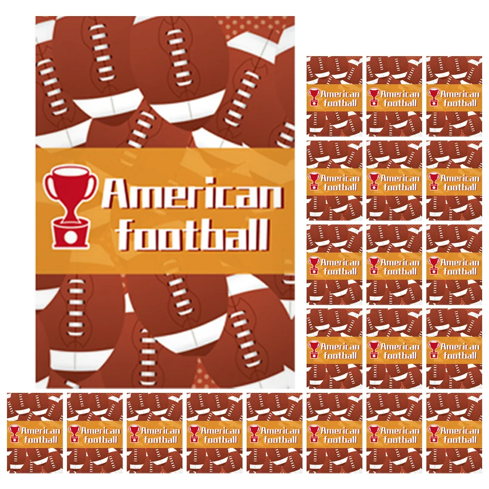 

24Pcs Sports Themed Wine Bottle Labels Party Supplies Decorative Decals Wine Bottle Label Stickers Adhesive Cup Stickers