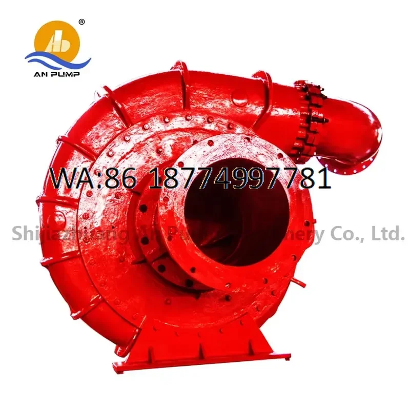custom High Pressure Anti Abrasion Sand Suction Dredger Dredging Pump