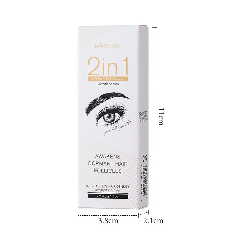 Schnelle Wachstumsbehandlung Wimpernserum Verlängerung der Wimpern Leistungsstarkes Make-up Dickere Wimpern Natürliches Curling Lifting-Pflegeprodukt NEU