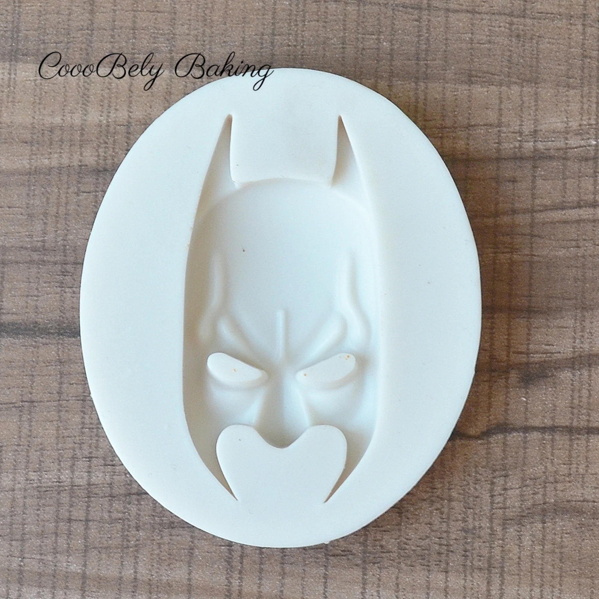 Super Hero Silicone Molds 3D DIY Fashion Mask Fondant Cake Molds Cake Decorating Tools Pastry Kitchen Baking Accessories  M351