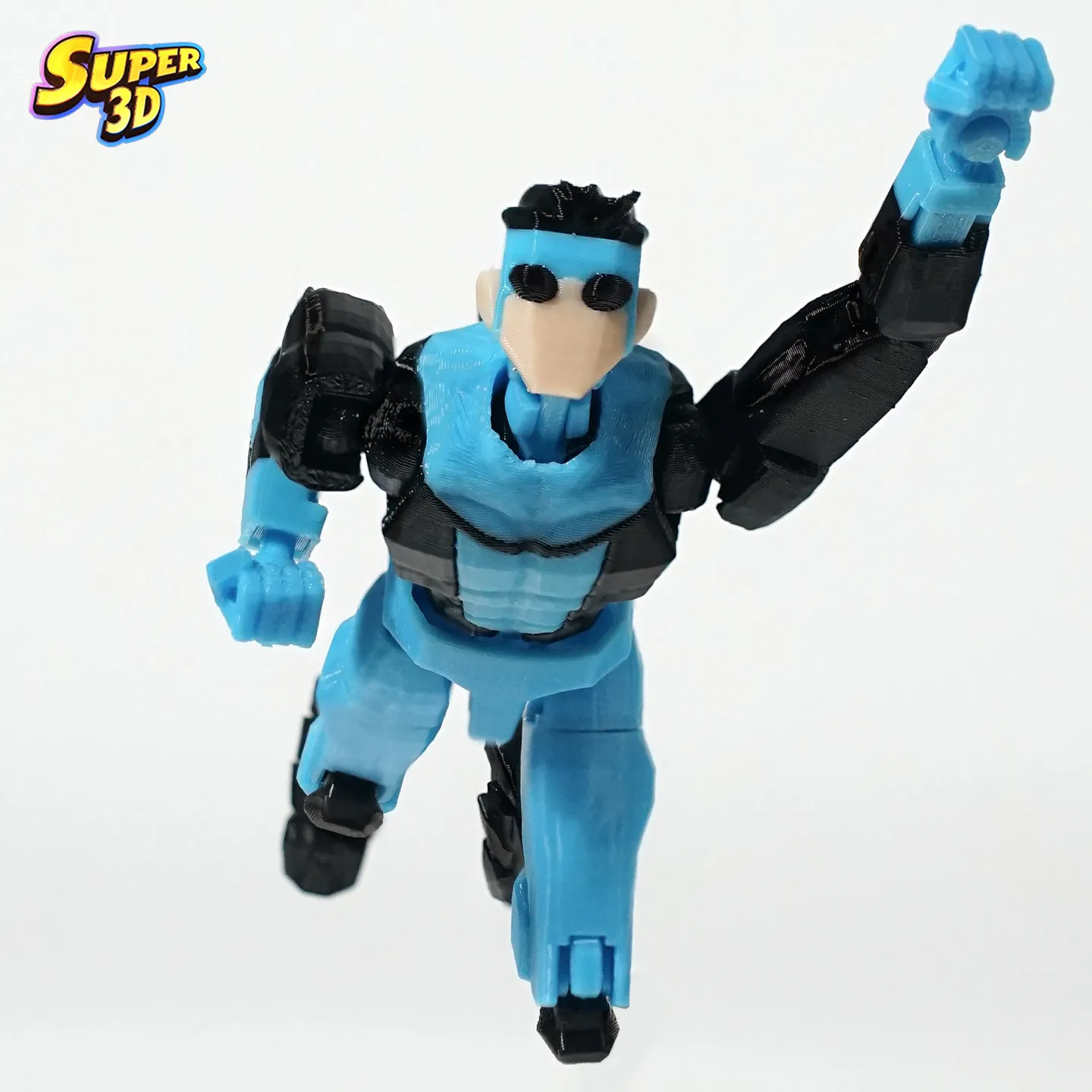

Super 3D 3D Printed Knee Pads Mark No Kneepads Invincible Invincible Boy Dummy13 T13 Multi-Jointed Shapeshift Action Figure Toys